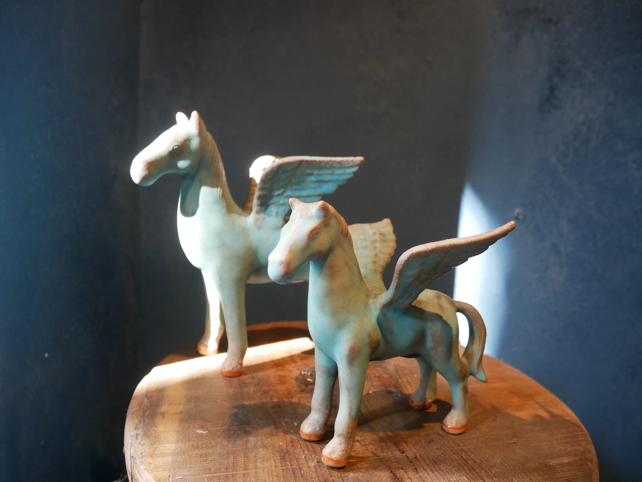 Turquoise Sky Pegasus - Two Sizes