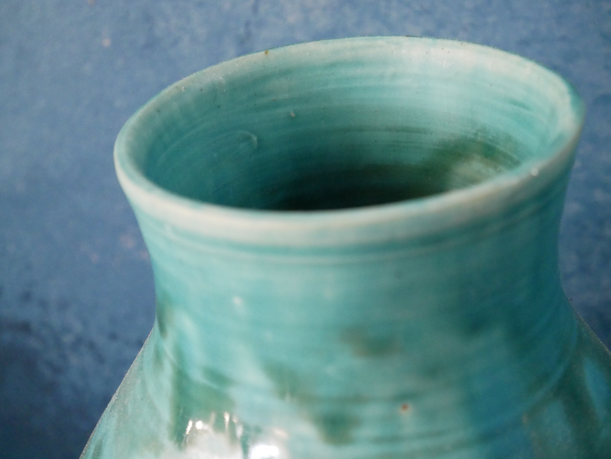 Ocean Blue Vase
