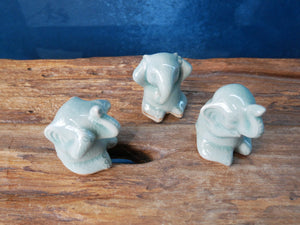 Three Wise Elephants Set