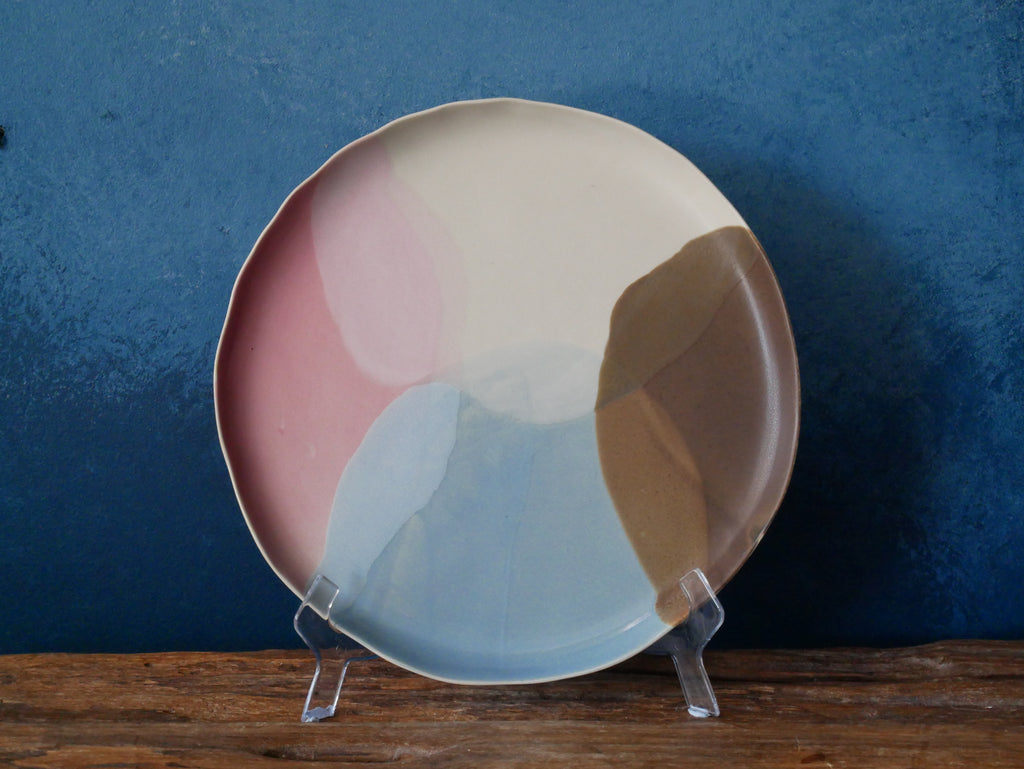 Multi-Colour Dinner Plate Pastel - Various Sizes
