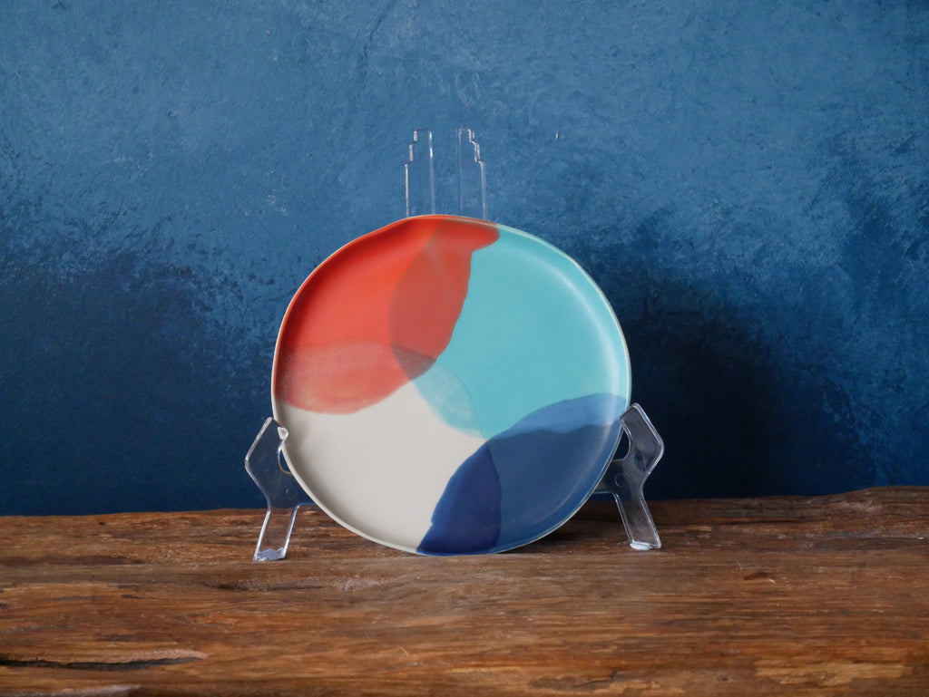 Multi-Colour Side Plate - Two Styles