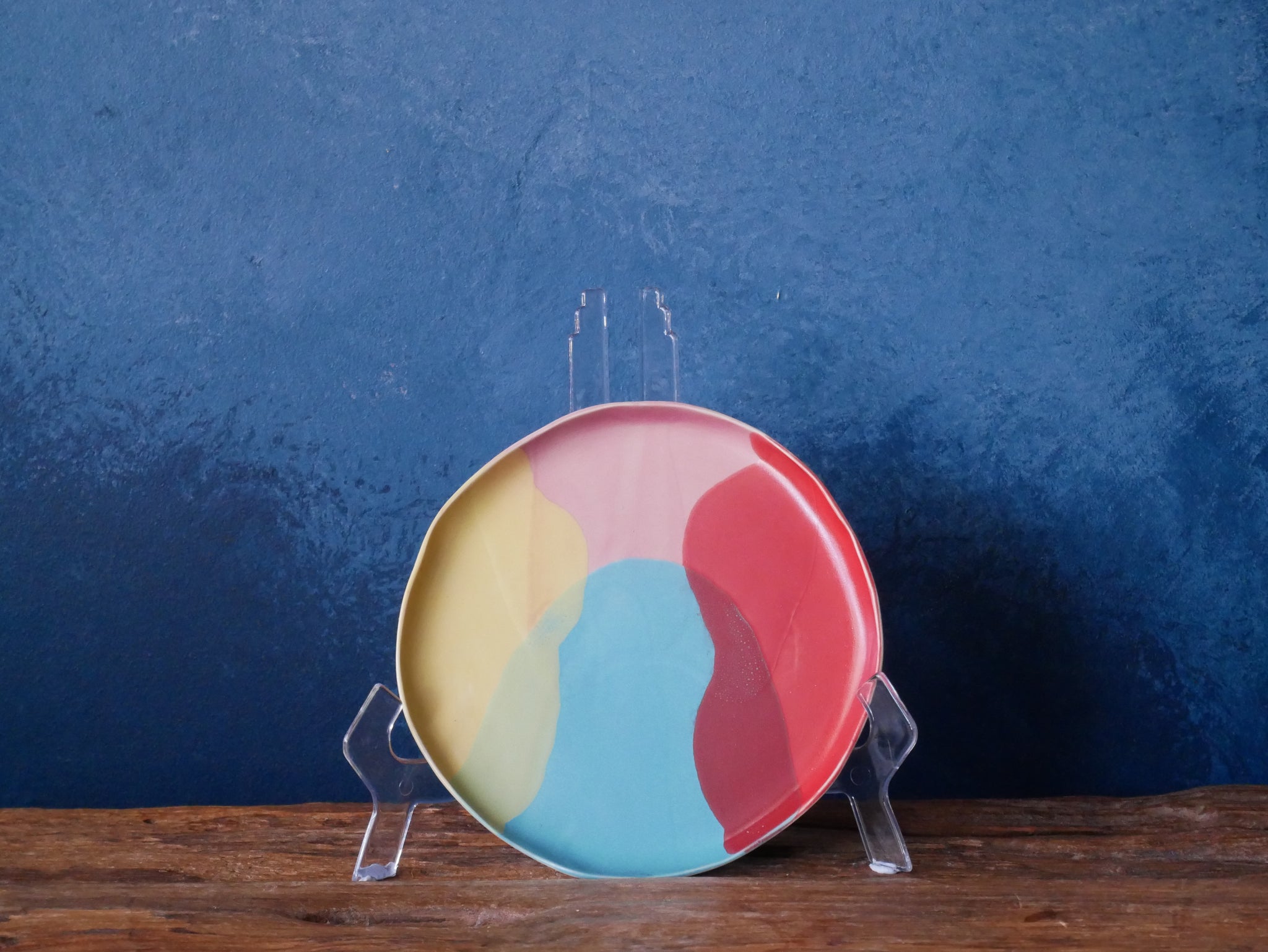 Multi-Colour Side Plate - Two Styles