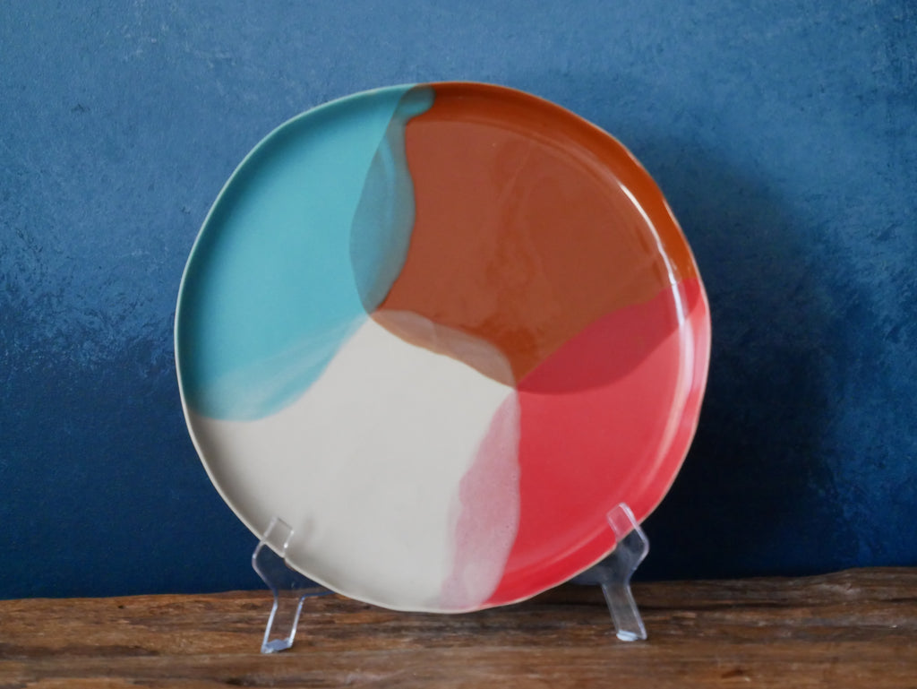 Multi-Colour Dinner Plate Bold - Various Sizes