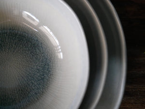 Shiny Taupe Bowl - Various Sizes