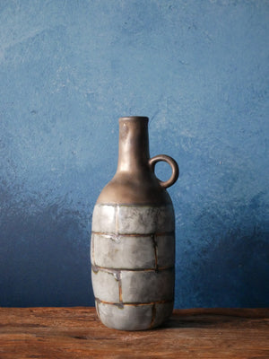 Rustic Taupe Vase - l