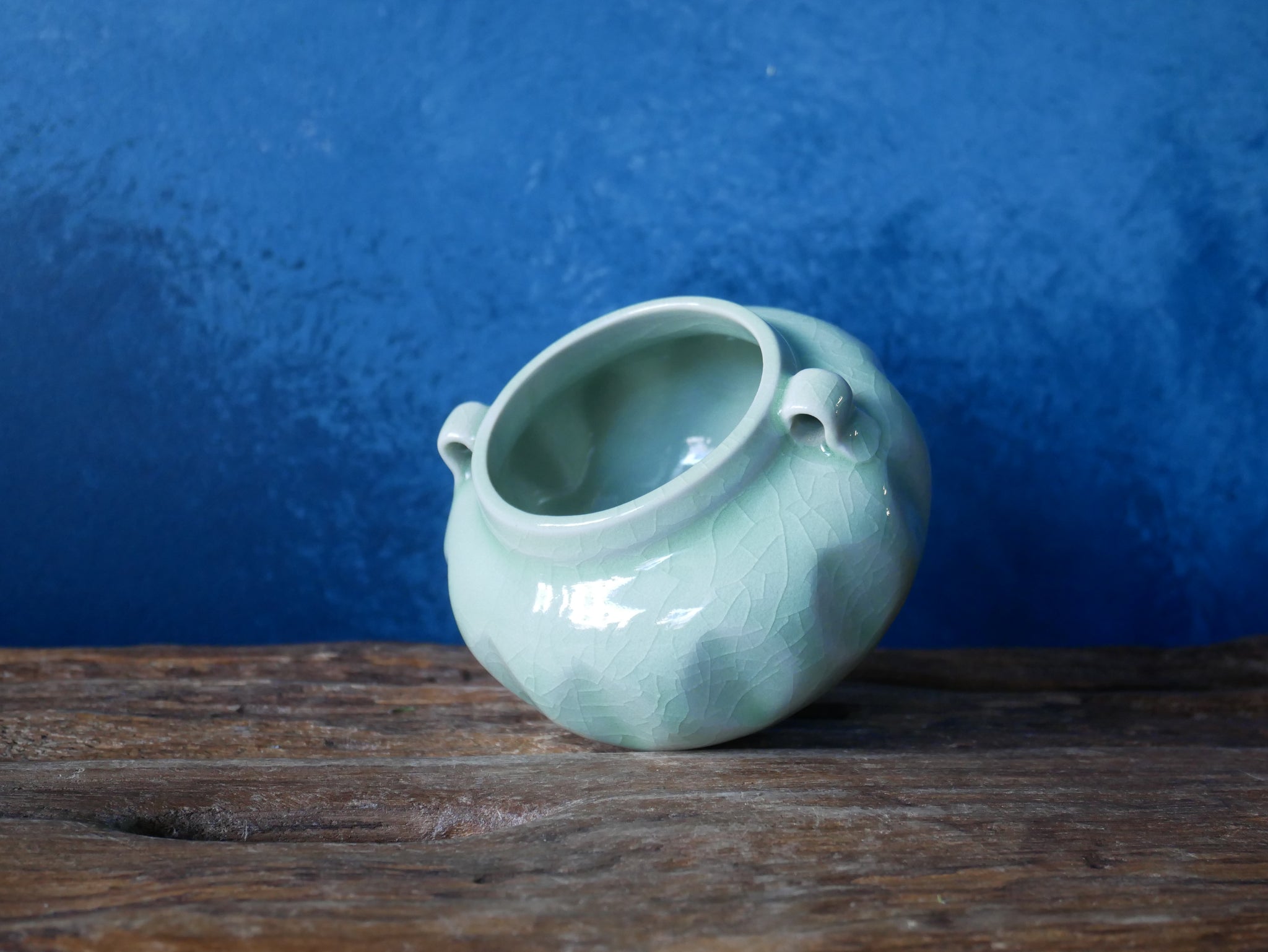 Tiny Green Celadon Vase - XXI