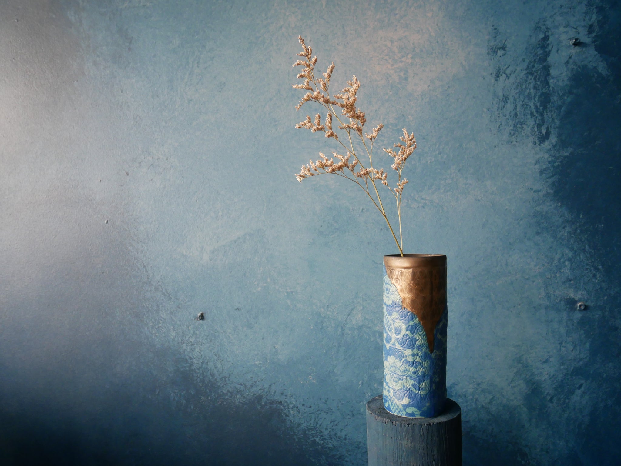 Rustic Drip Vase
