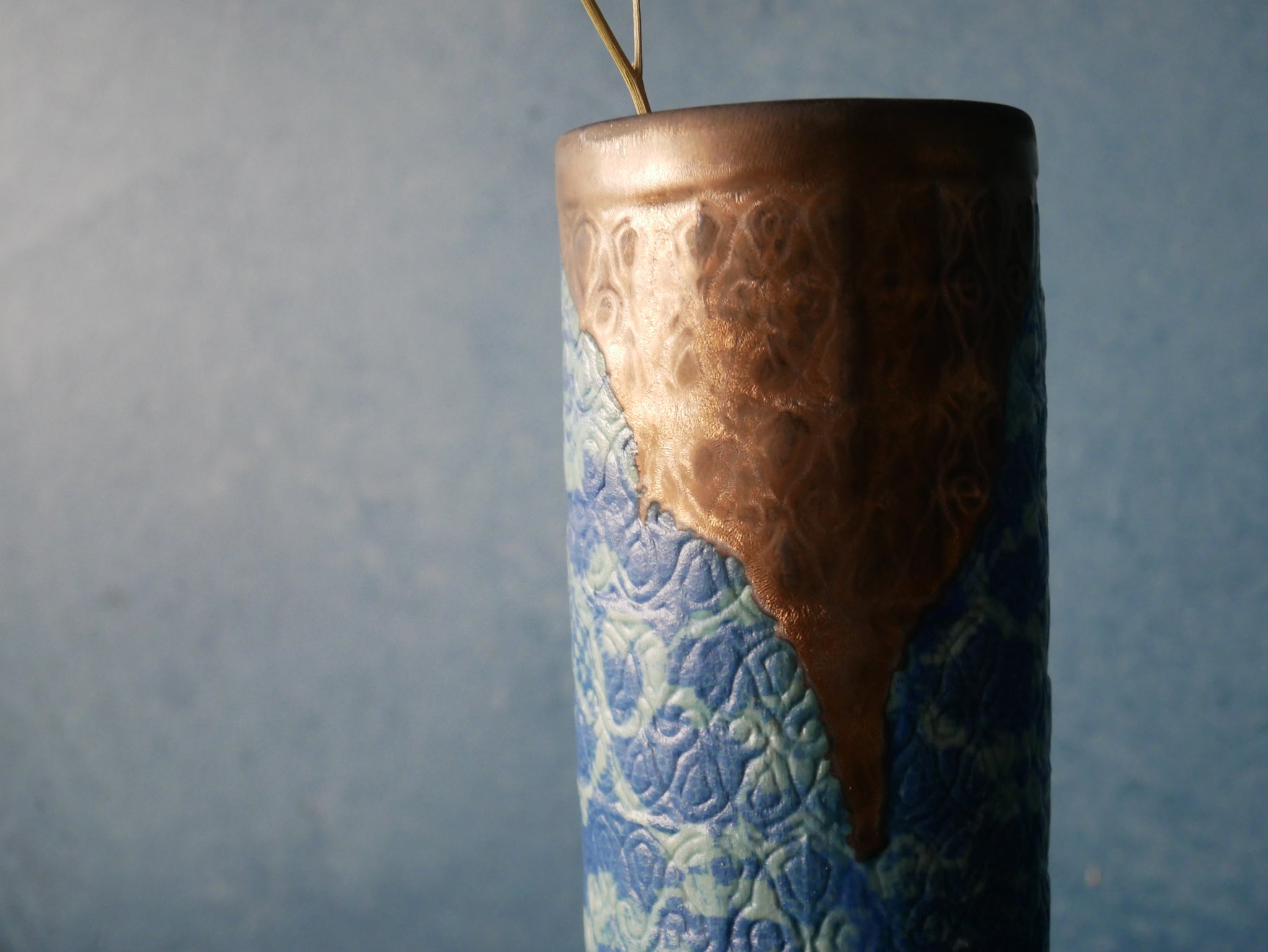 Rustic Drip Vase