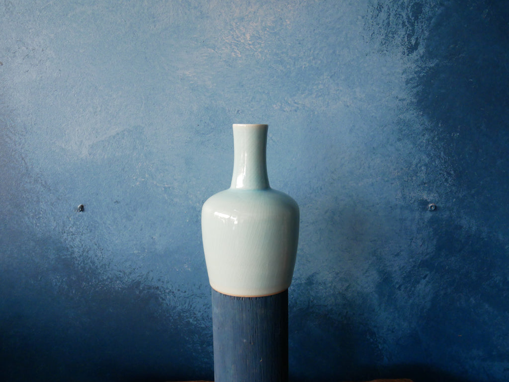 Light Blue Celadon Vase