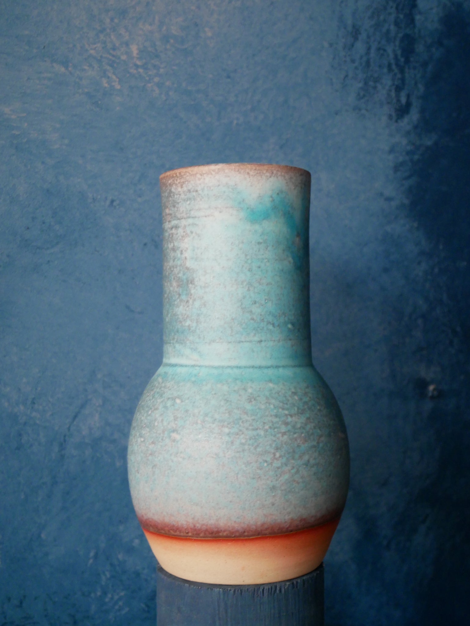 Dark Lavender Vase - III