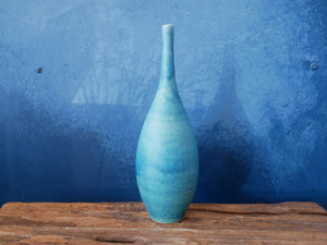 Turquoise Sky Set of 3 Vases