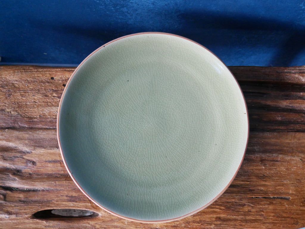 Green Celadon Plate - III