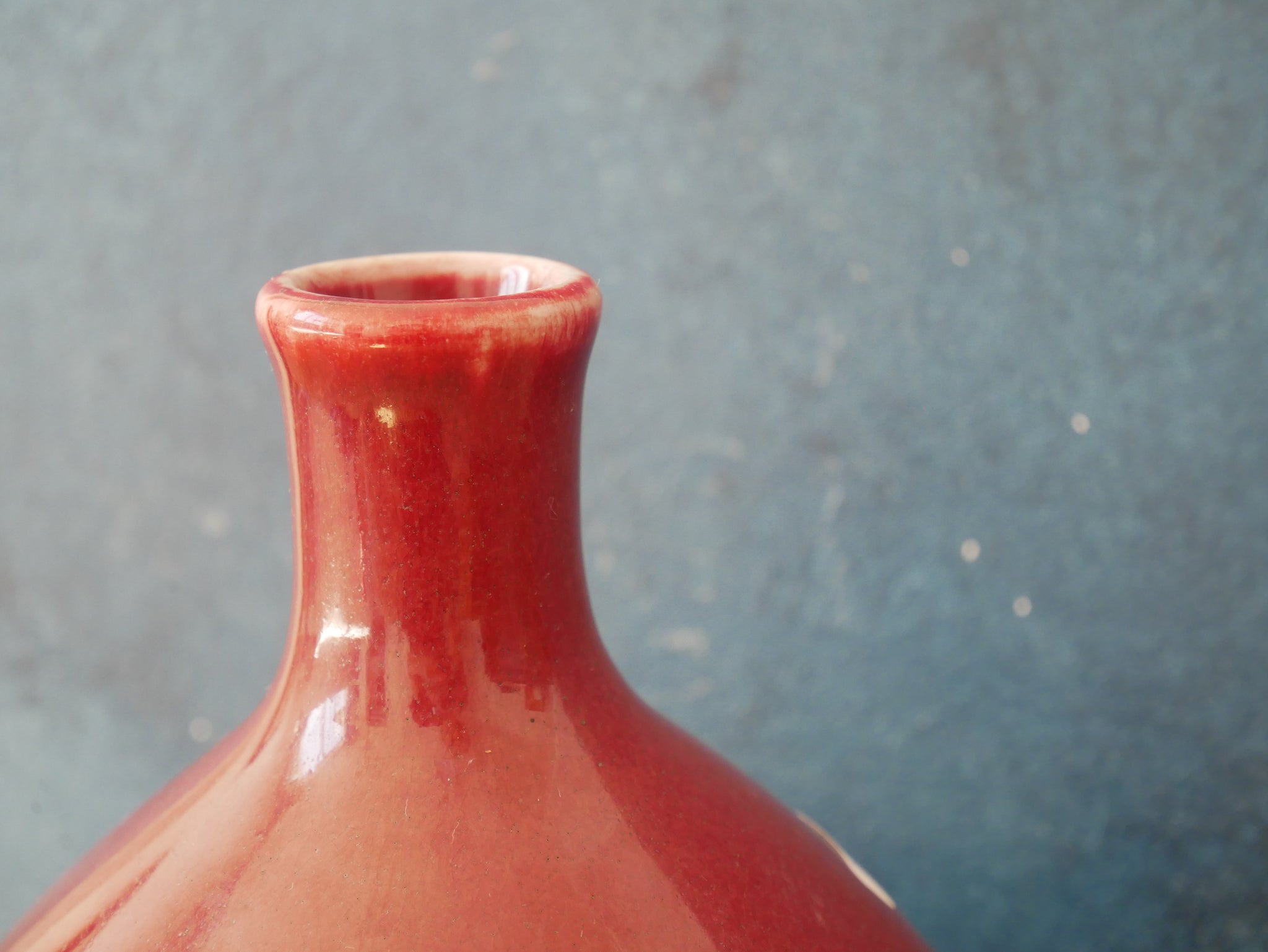 Copper red | Oxblood vase - l
