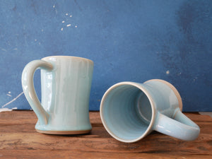 Blue celadon mug