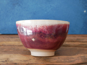 Copper Red Waterfall Bowl