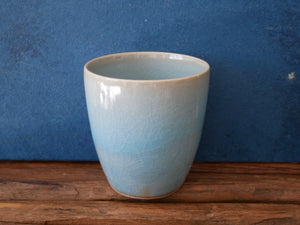 Blue celadon cup