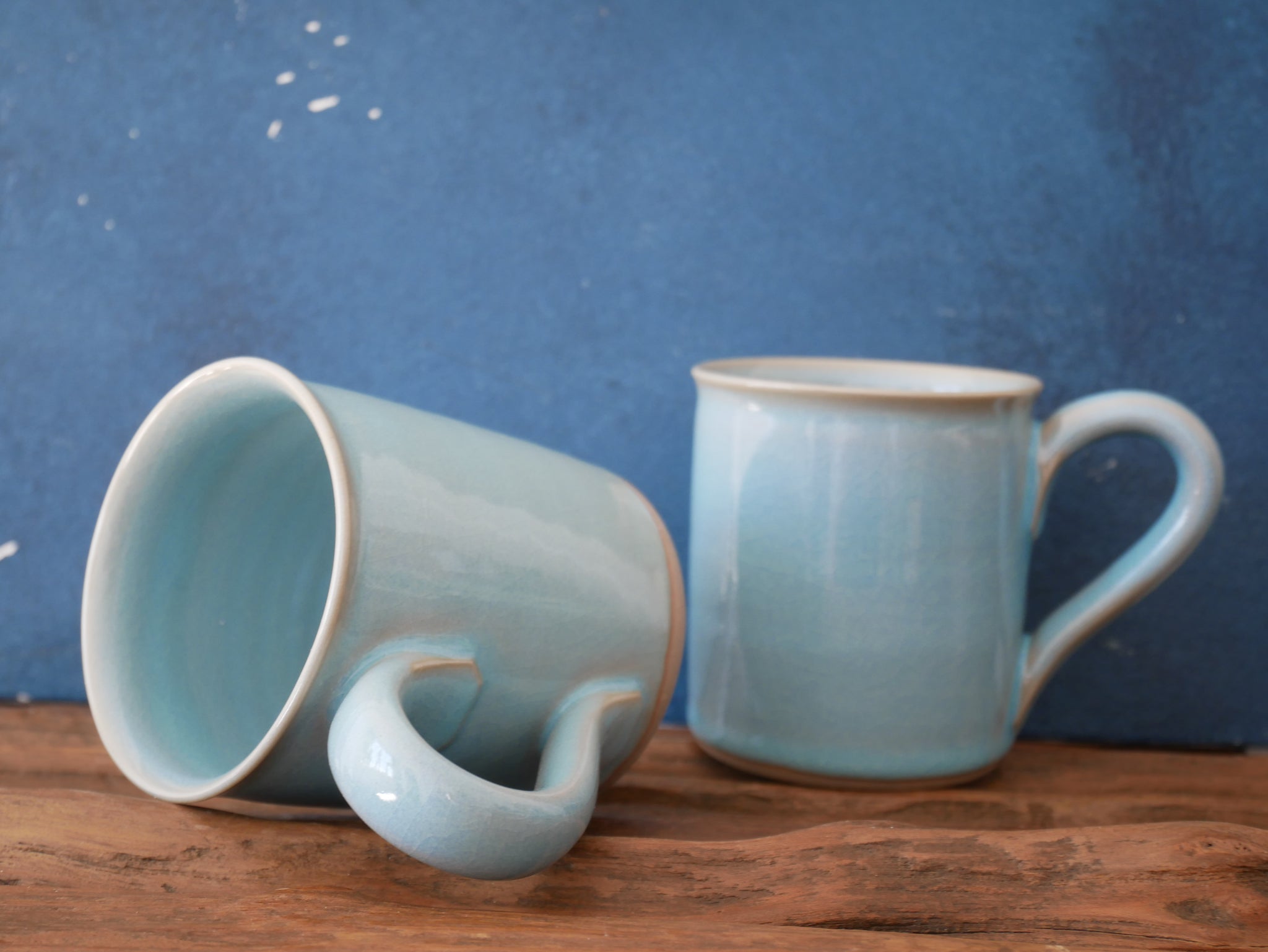 Light Blue celadon mug