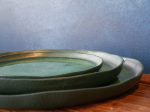 Emerald Celadon Plate - Three Sizes
