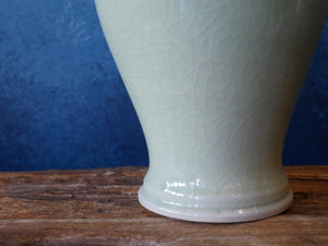 Green celadon | Traditional tall Vase