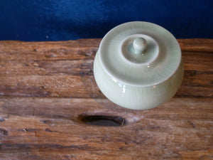 Light Green Celadon | Covered Jar with lid
