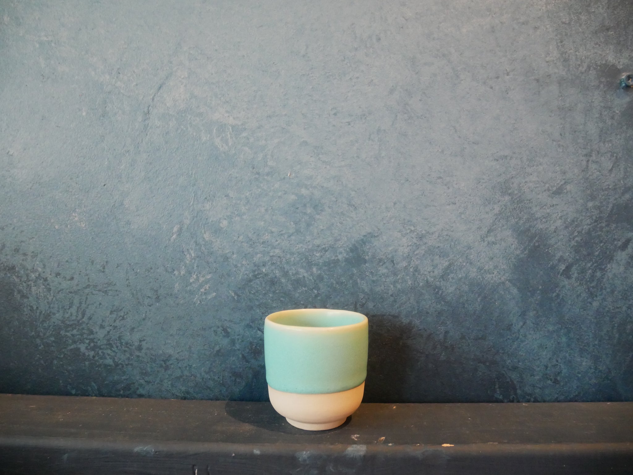 Small Turquoise Cup - lll