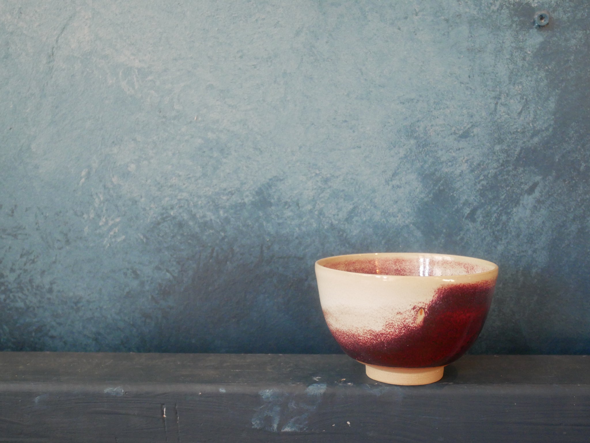 Red Copper Waterfall Small bowl