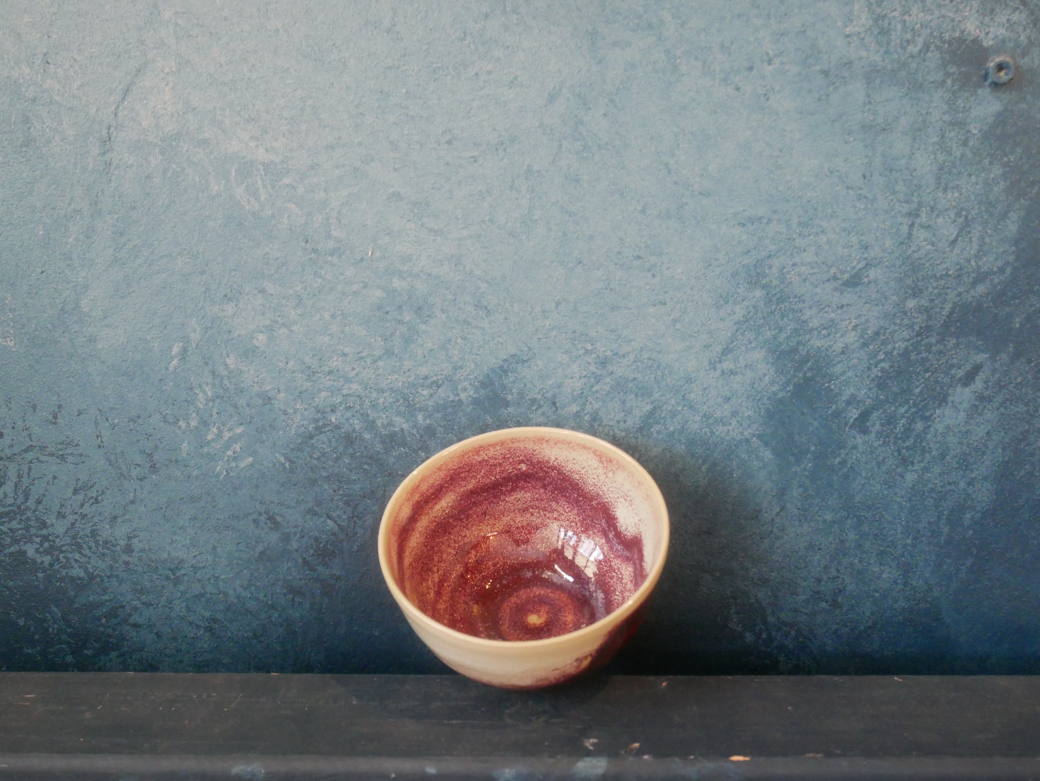 Red Copper Waterfall Small bowl