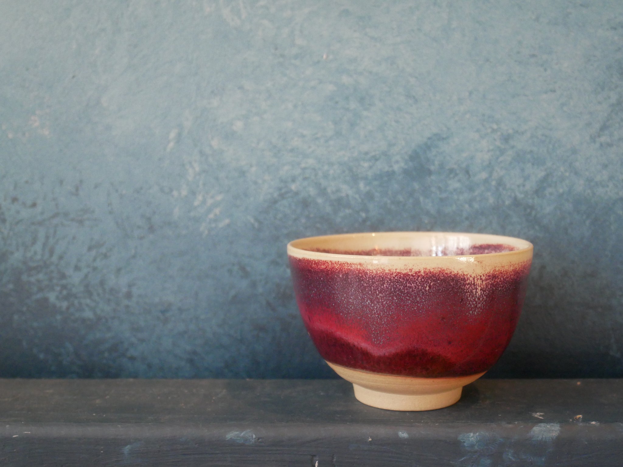 Moon white cherry small bowl