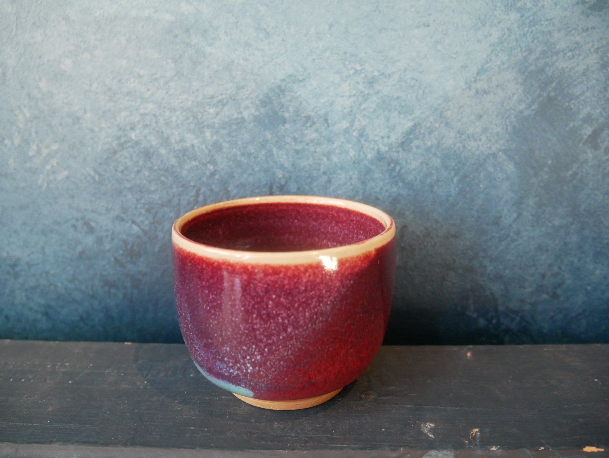 Copper Red Waterfall Cup