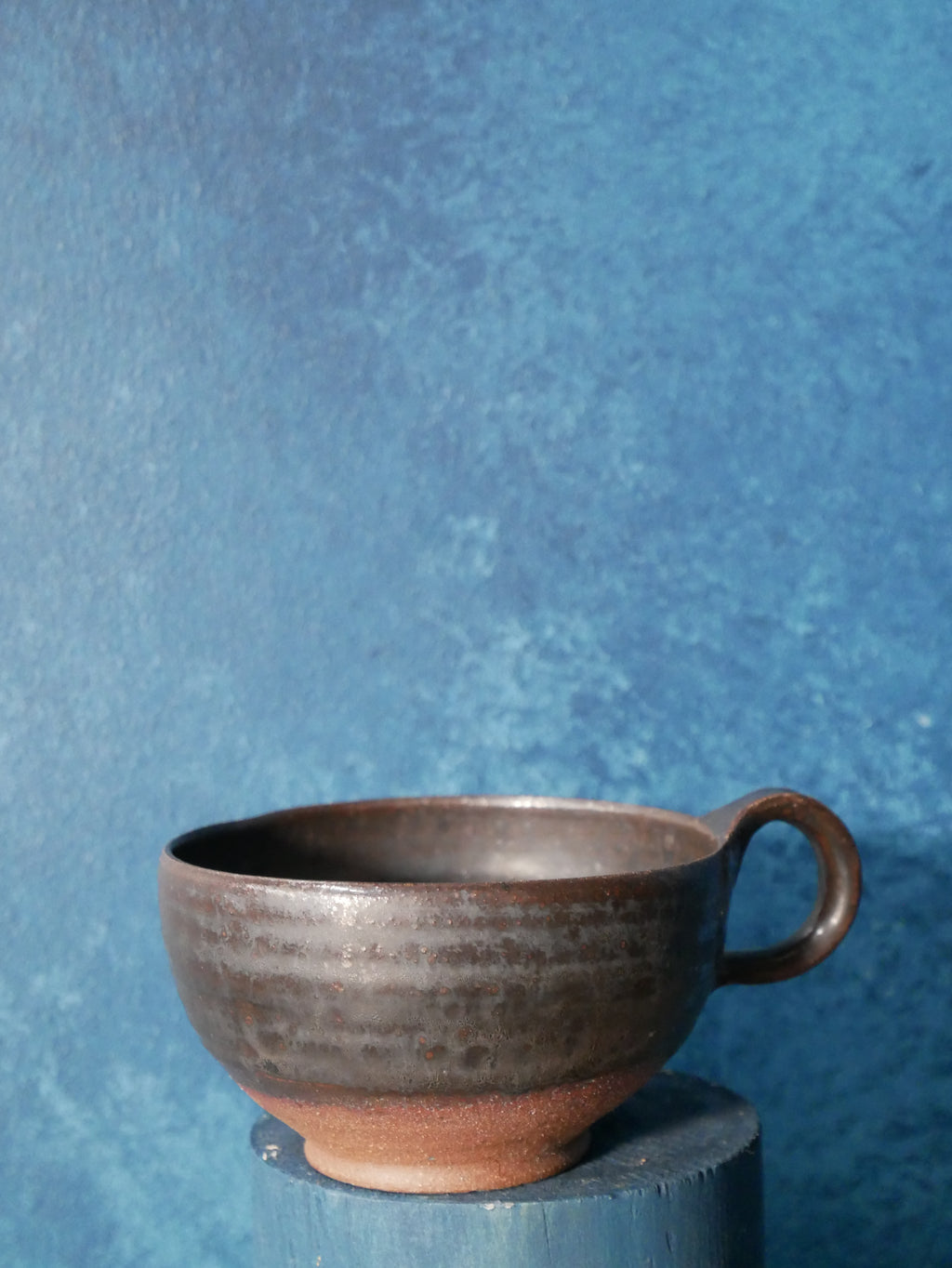 Black Pastel Tea Cup