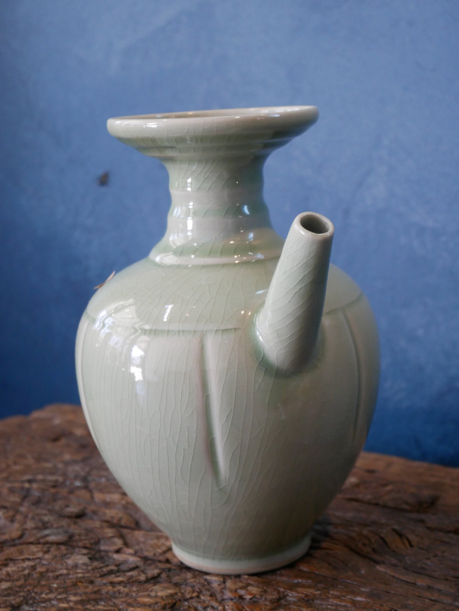 Green Celadon Vase- II