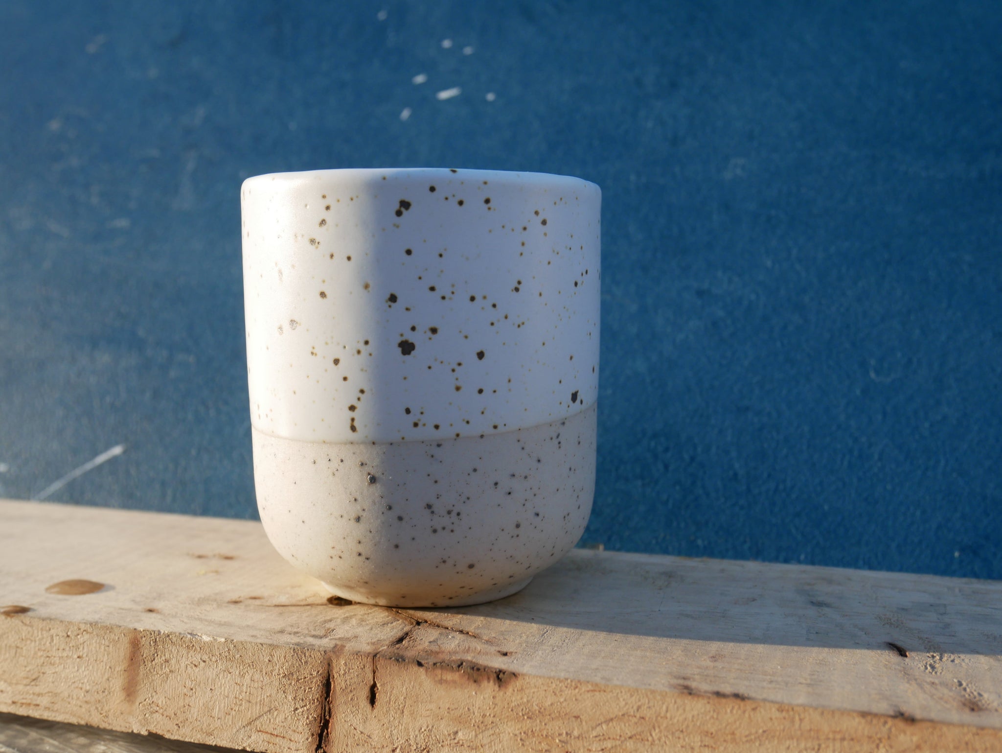 White Speckle Cup - II (SET OF TWO)